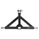 3 Punktu 50 mm piekabes āķa adapteris ar ātro savienojumu, 1360 kg celtspēja
