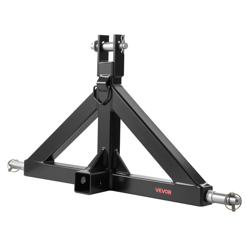 3 Punktu 50 mm piekabes āķa adapteris ar ātro savienojumu, 1360 kg celtspēja