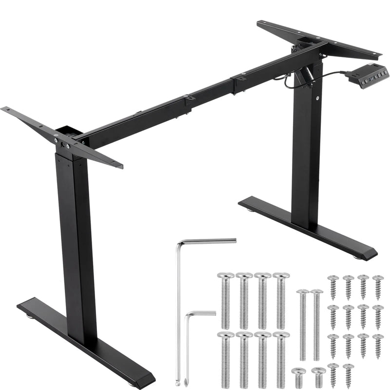 VEVOR elektriskā augstumā regulējama galda pamatne, 70–117 cm