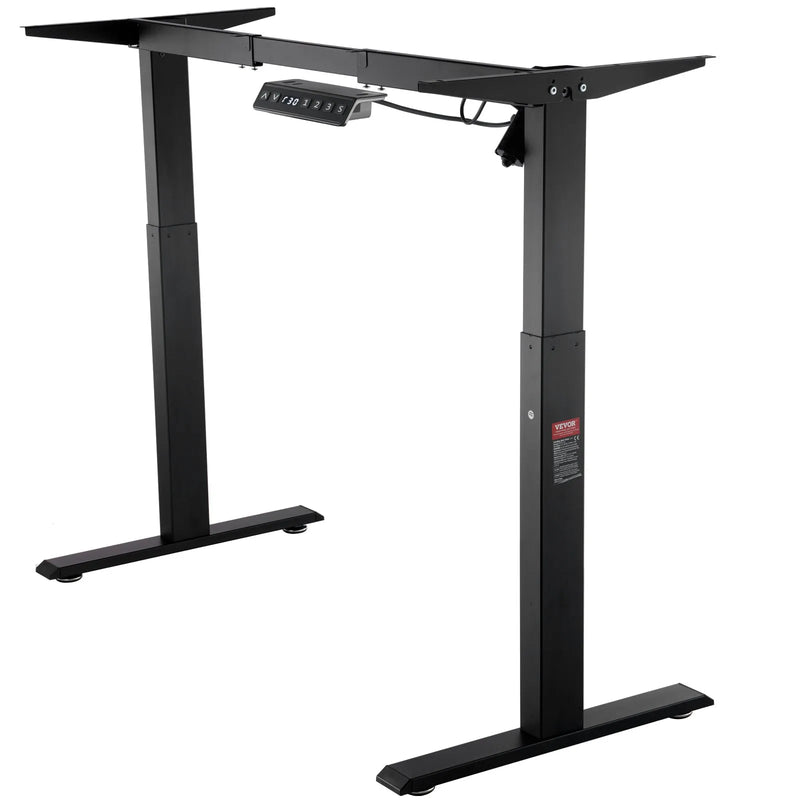 VEVOR elektriskā augstumā regulējama galda pamatne, 70–117 cm