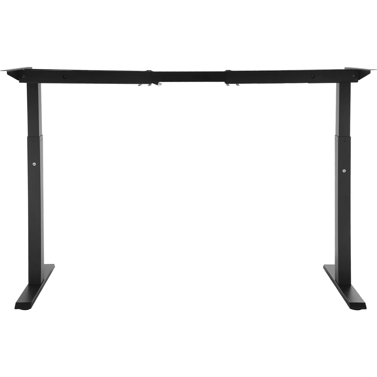 VEVOR Electric Height-Adjustable Desk Base with Two Motors, 70–117 cm, Black