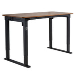 VEVOR Electric Standing Desk Frame with 4 Legs and Two Motors, 70–117 cm, 4 Height Memory Settings, Black