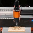 VEVOR CNC frēzēšanas iekārta, 500 W vārpsta, 3 asu koka gravēšanas un frēzēšanas mašīna, ar 300 × 180 × 80 mm darba zonu, bezsaistes vadības pulti, gala slēdžiem un avārijas apturēšanu, koka, akrila un plastmasas gravēšanai un griešanai