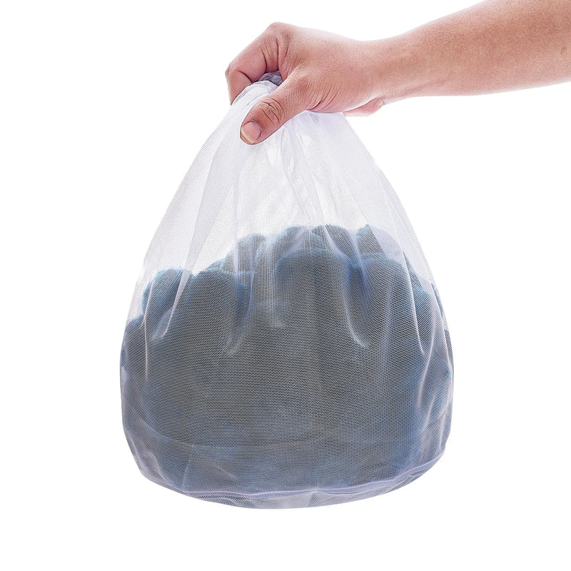 VEVOR baseina filtra bumbiņas smilšu filtriem, 0,7 kg, atkārtoti lietojams zilas krāsas poliestera šķiedras filtra materiāls ar mazgāšanas maisu, peldbaseiniem, akvārijiem un virszemes baseiniem