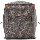 Jahipesa 2-3 inimesele soojusisolatsiooniga, statiiviga tool ja kandekott, kaasaskantav kamuflaaž telk, vastupidav pesa vaikse tõmblukuga ukse ja aknakujundusega, sobib hirve- ja kalkunijahiks.