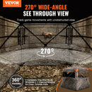 Jahipesa 270° ühepoolse läbipaistva võrkudega, 4-5 inimesele.