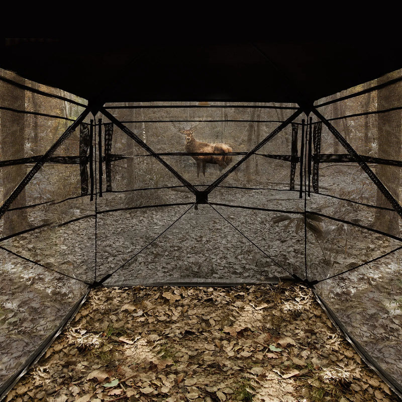 Jahipesa 270° ühepoolse läbipaistva võrkudega, 4-5 inimesele.