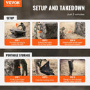 Jahipesa 270° läbipaistva võrgu ja 3 aknaga, 2-3 inimesele.