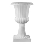 VEVOR plastmasas urnas tipa puķu podi 40 × 67 cm, 2 gab., klasiskie balti puķu podi iekštelpām un ārtelpām, dekoratīvi podi dārzam, balkonam, terasei, mājas ieejai, kāzām un pasākumiem