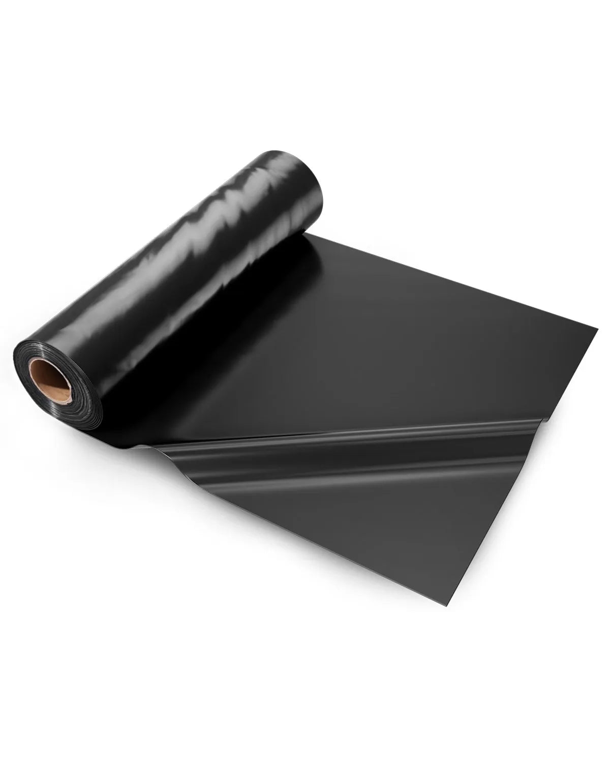VEVOR 0,25 mm bieza plastmasas plēve 3,05 x 30,48 m, pastiprināts polietilēna pārklājums, aizsargplēve krāsošanai, tvaika barjera pagrīdes telpām, daudzfunkcionāla, melna