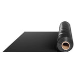 VEVOR 0,25 mm bieza plastmasas plēve 3,05 x 30,48 m, pastiprināts polietilēna pārklājums, aizsargplēve krāsošanai, tvaika barjera pagrīdes telpām, daudzfunkcionāla, melna