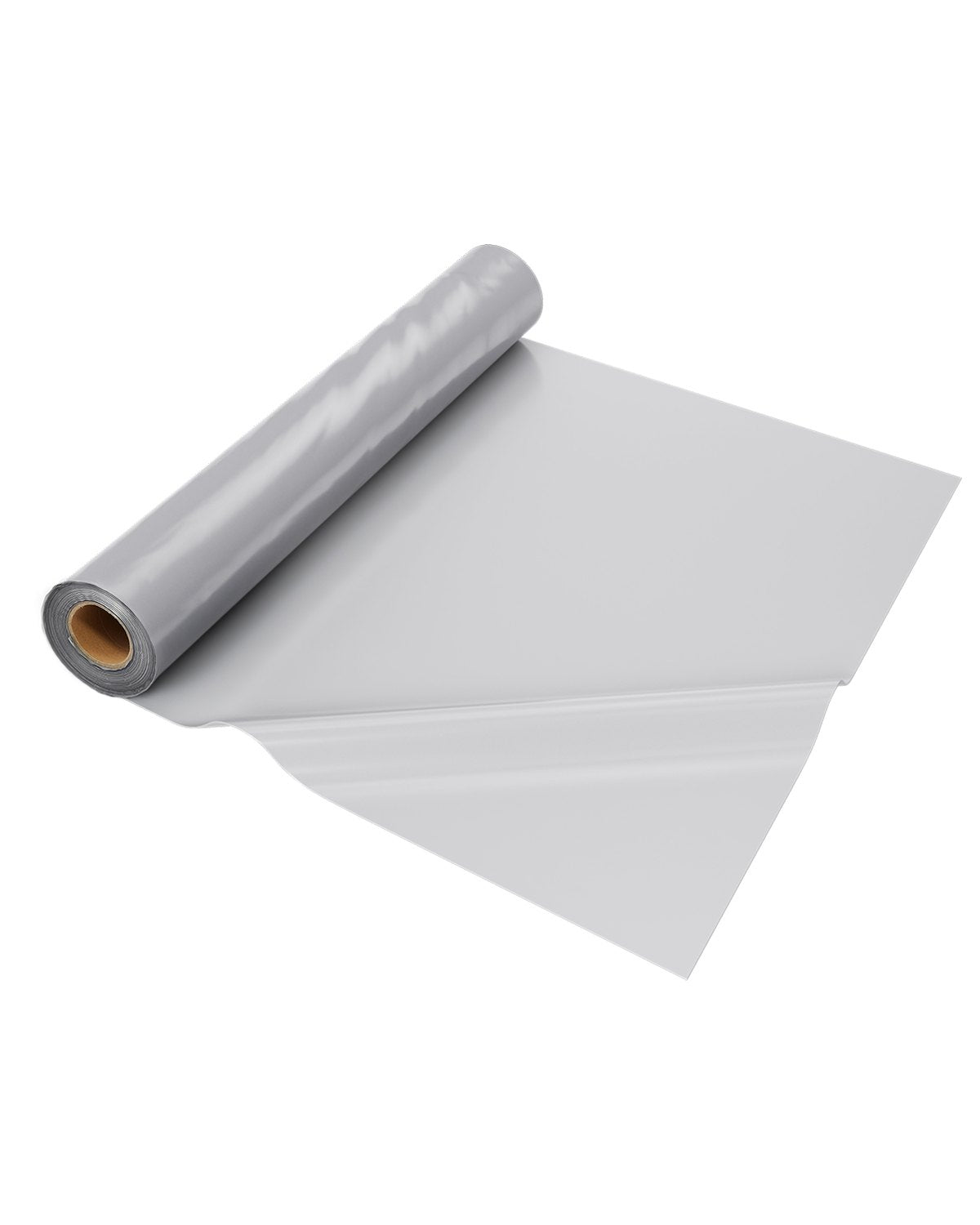 VEVOR 0,2 mm plastmasas plēve, 1,98 x 50 m pagrīdes tvaika barjera, izturīgs dārza polietilēna plēves rullis, daudzfunkcionāla būvniecības plēve, krāsošanas aizsargplēve saimniecībai, pelēka