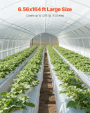 VEVOR 0,2 mm plastmasas plēve, 1,98 x 50 m pagrīdes tvaika barjera, izturīgs dārza polietilēna plēves rullis, daudzfunkcionāla būvniecības plēve, krāsošanas aizsargplēve saimniecībai, pelēka