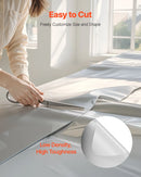 VEVOR 0,2 mm plastmasas plēve, 1,98 x 50 m pagrīdes tvaika barjera, izturīgs dārza polietilēna plēves rullis, daudzfunkcionāla būvniecības plēve, krāsošanas aizsargplēve saimniecībai, pelēka