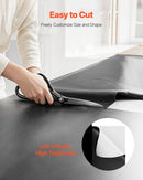 VEVOR 0,25 mm bieza plastmasas plēve 3 x 19,8 m, smaga tipa plastmasas plēves rullis, krāsošanas aizsargpārklājs un tvaika barjera pamatu pārsegumiem, melnbalta abpusēja, daudzfunkcionāla