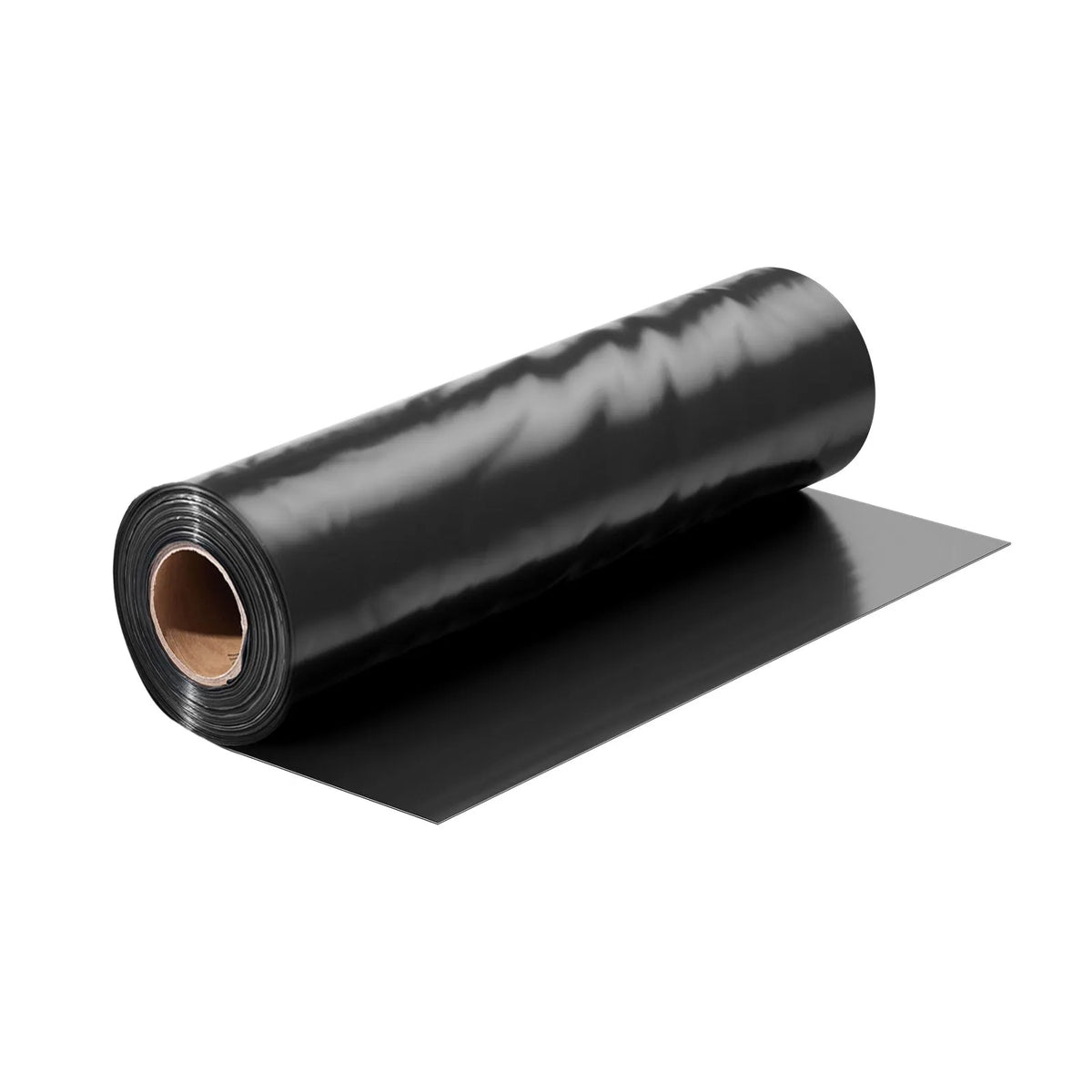 VEVOR 0,25 mm bieza plastmasas plēve 3 x 19,8 m, smaga tipa plastmasas plēves rullis, krāsošanas aizsargpārklājs un tvaika barjera pamatu pārsegumiem, melnbalta abpusēja, daudzfunkcionāla
