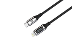 Forever LCD кабель USB-C - Lightning 1.0 м 27 Вт черный