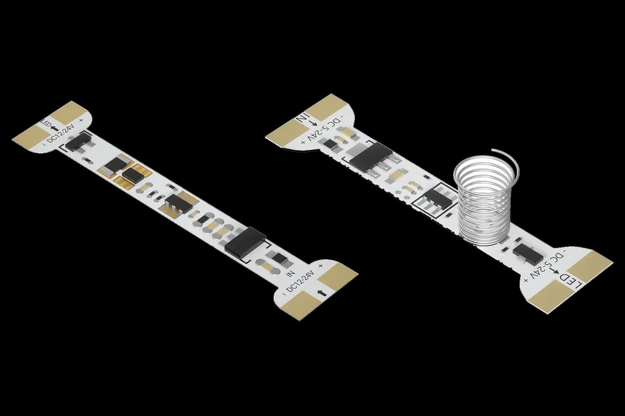 Skārienjutīgs slēdzis ar dimmeri LED lentēm 12-24V DC 3,5A, profilam, FOSE