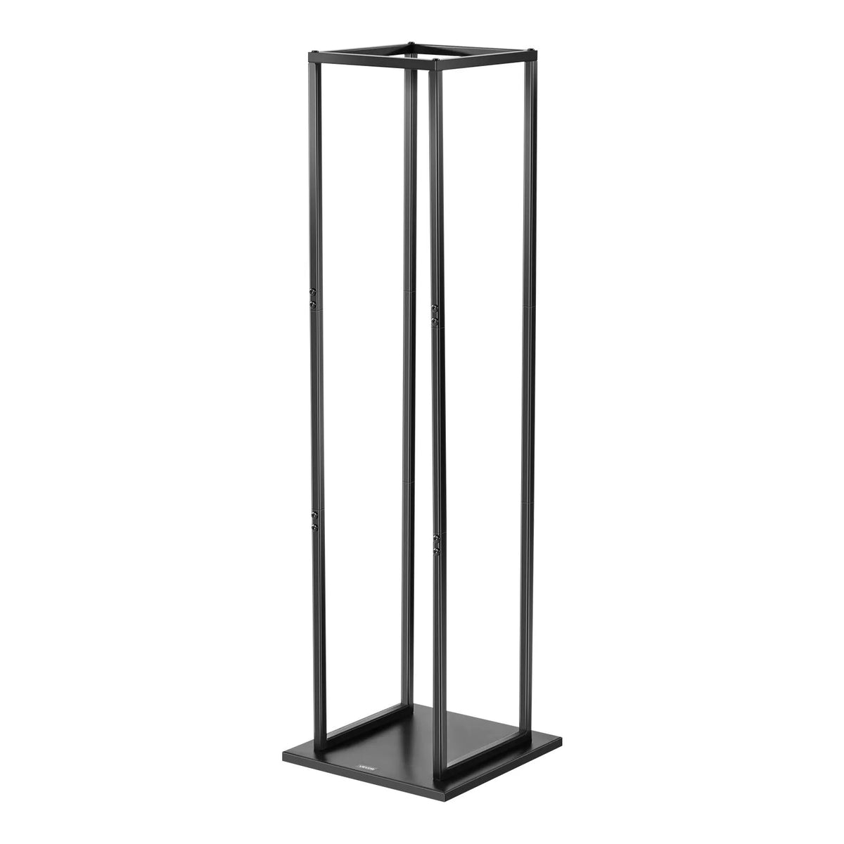 VEVOR iekštelpu malkas statīvs, 33 × 32 × 112 cm malkas turētājs, līdz 45 kg kravnesība, augsts glabāšanas statīvs, pulverkrāsota tērauda konstrukcija, izturīgs statīvs kamīnam