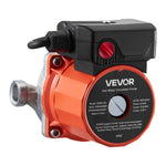 VEVOR karstā ūdens recirkulācijas sūknis, 38 l/min, tūlītējas cirkulācijas sistēma, 3 ātrumu regulēšana, 100 W, AC 220–240 V, G3/4 līdz G1/2 adapteris, nerūsējošā tērauda sūkņa galva, ūdens sildītāju sistēmām