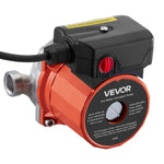 VEVOR karstā ūdens recirkulācijas sūknis, 38 l/min, tūlītējas cirkulācijas sistēma, 3 ātrumu regulēšana, 100 W, AC 220–240 V, G3/4 līdz G1/2 adapteris, nerūsējošā tērauda sūkņa galva, ūdens sildītāju sistēmām