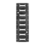 VEVOR E-Track nostiprināšanas sliežu komplekts, 4 gab., 0,4 m E-Track sliedes, 2 U veida āķi, 2 instrumentu turētāji, 2 sliežu plauktu kronšteini, 2 riepu turētāji, 2 kabeļu glabāšanas riņķi, 8 gala vāciņi un 1 soma, piemērots furgoniem un piekabēm