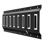 VEVOR E-Track nostiprināšanas sliežu komplekts, 4 gab., 0,4 m E-Track sliedes, 2 U veida āķi, 2 instrumentu turētāji, 2 sliežu plauktu kronšteini, 2 riepu turētāji, 2 kabeļu glabāšanas riņķi, 8 gala vāciņi un 1 soma, piemērots furgoniem un piekabēm