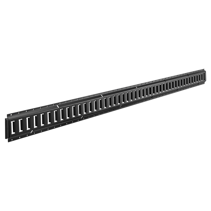 VEVOR E-Track nostiprināšanas sliedes, 4 gab., 2,3 m sliedes, nodrošina kravas un smagu priekšmetu nostiprināšanu līdz 909 kg, piemērots garāžām, furgoniem, motociklu un ATV stiprinājumiem