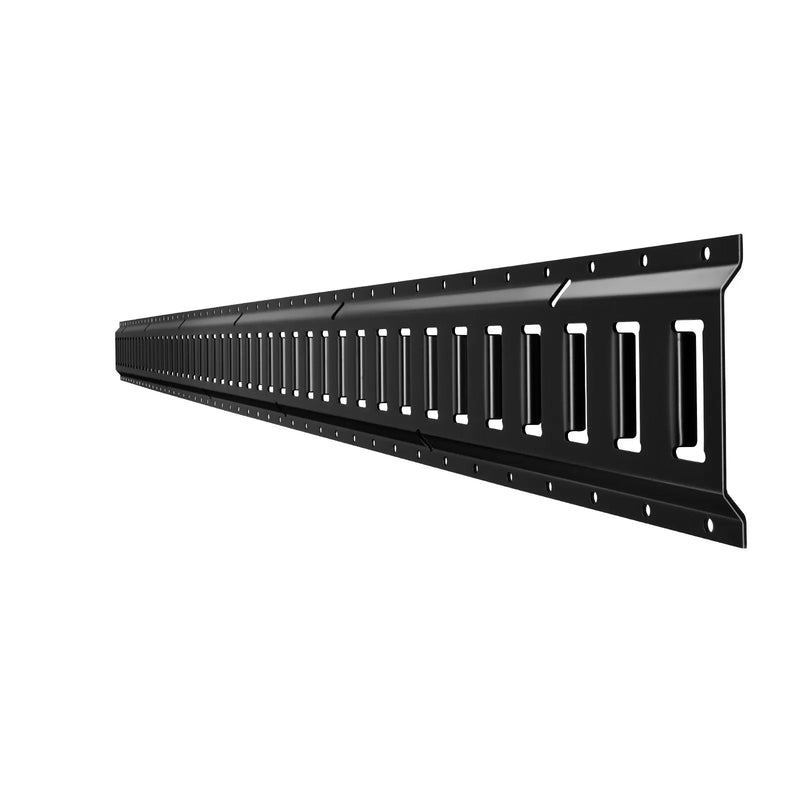 VEVOR E-Track nostiprināšanas sliedes, 4 gab., 2,3 m sliedes, nodrošina kravas un smagu priekšmetu nostiprināšanu līdz 909 kg, piemērots garāžām, furgoniem, motociklu un ATV stiprinājumiem