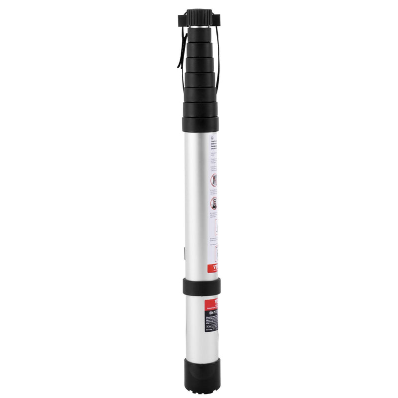 VEVOR teleskoopredel, 2,6 m, ühe nupuvajutusega, 170 kg koormus