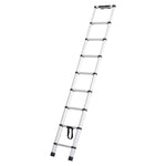 VEVOR teleskopiskās izbīdāmās kāpnes, 2,6 m, ar vienas pogas ievilkšanu, 170 kg slodze