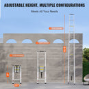 VEVOR teleskoopredel, 5 m, mitme nupuga sissetõmbega, 190 kg koormus