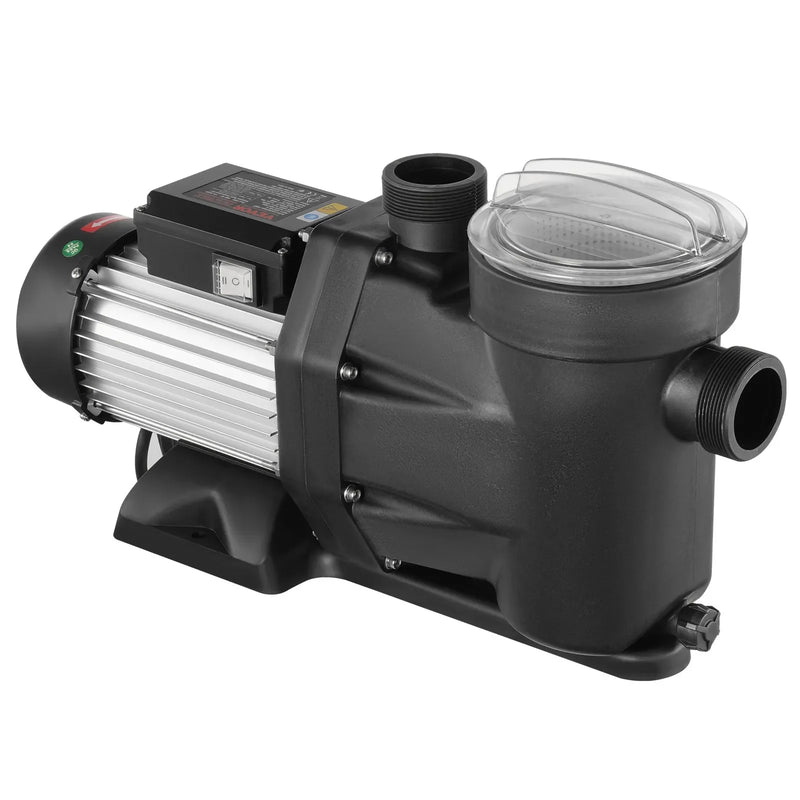 VEVOR virszemes baseina sūknis 1500 W (2 ZS), 220–240 V, divu ātrumu 1450/2860 apgr./min, plūsma līdz 33 000 l/h, energoefektīvs peldbaseina sūknis, CE sertifikācija