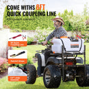 ATV smidzinātājs 60 l ar smidzināšanas stieni un 7,2 l/min plūsmas ātrumu