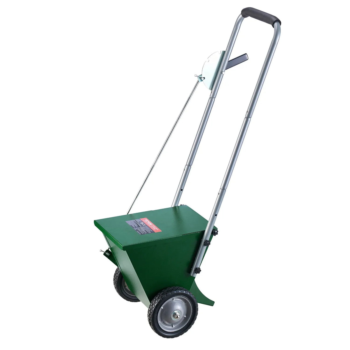 Sausās līnijas marķieris ar 2 riteņiem, 5,1 vai 10,2 cm līnijām, izturīgs tērauda krīta izkliedētājs 11,3 kg