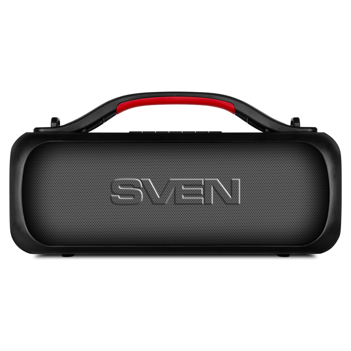 2.0 pārnēsājamais skaļrunis SVEN PS-360, melns, izejas jauda 2 × 12 W (RMS), ūdensizturīgs (IPX5), TWS, Bluetooth, FM, USB, litija akumulators
