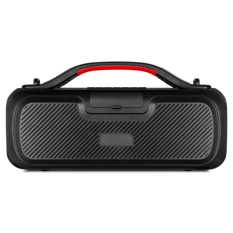 2.0 pārnēsājamais skaļrunis SVEN PS-360, melns, izejas jauda 2 × 12 W (RMS), ūdensizturīgs (IPX5), TWS, Bluetooth, FM, USB, litija akumulators