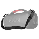 2.0 pārnēsājamais skaļrunis SVEN PS-360, melns, izejas jauda 2 × 12 W (RMS), ūdensizturīgs (IPX5), TWS, Bluetooth, FM, USB, litija akumulators