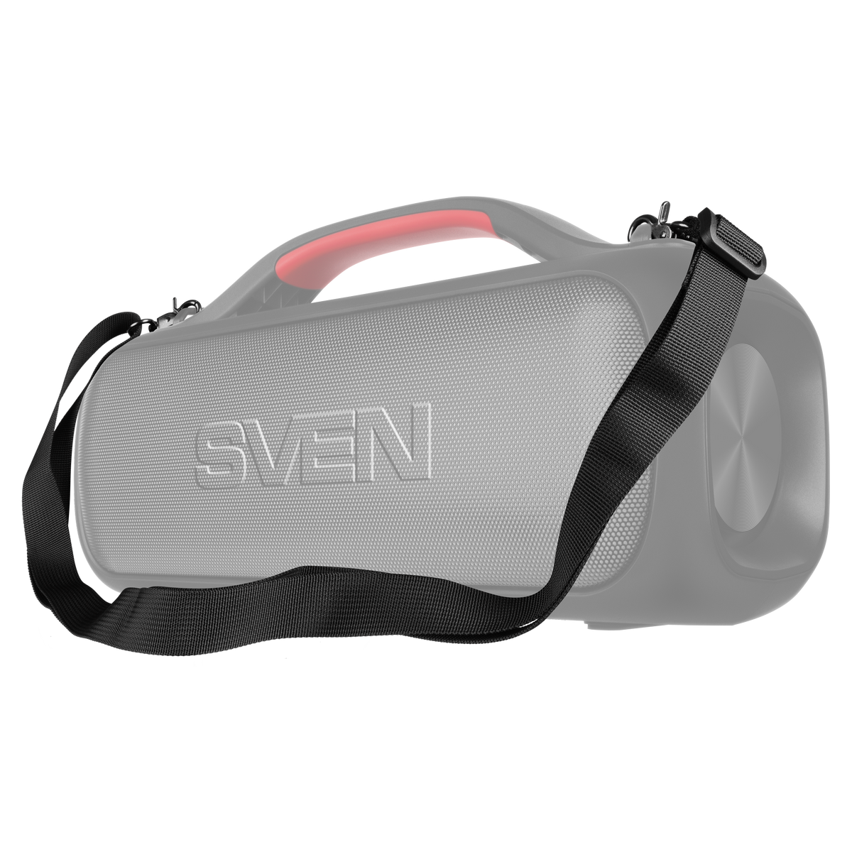 2.0 pārnēsājamais skaļrunis SVEN PS-360, melns, izejas jauda 2 × 12 W (RMS), ūdensizturīgs (IPX5), TWS, Bluetooth, FM, USB, litija akumulators