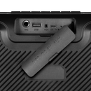 2.0 pārnēsājamais skaļrunis SVEN PS-360, melns, izejas jauda 2 × 12 W (RMS), ūdensizturīgs (IPX5), TWS, Bluetooth, FM, USB, litija akumulators