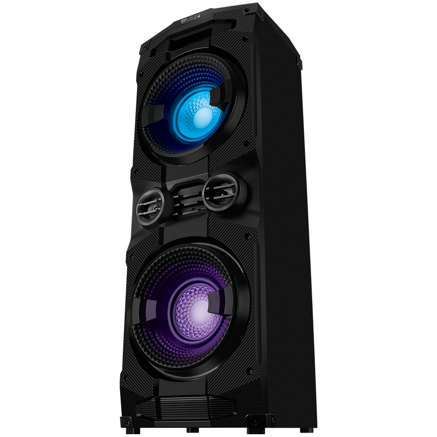 SVEN PS-1500 500W Bluetooth ballīšu skaļrunis ar RGB un karaoke