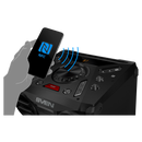 2.0 portatīvā skaļruņu sistēma SVEN PS-1900, melna, 2×500 W (RMS), TWS, Bluetooth, FM, USB, LED displejs, maiņstrāvas barošana