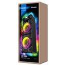 2.0 portatīvā skaļruņu sistēma SVEN PS-1900, melna, 2×500 W (RMS), TWS, Bluetooth, FM, USB, LED displejs, maiņstrāvas barošana