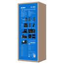 2.0 portatīvā skaļruņu sistēma SVEN PS-1900, melna, 2×500 W (RMS), TWS, Bluetooth, FM, USB, LED displejs, maiņstrāvas barošana