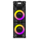 2.0 portatīvā skaļruņu sistēma SVEN PS-1900, melna, 2×500 W (RMS), TWS, Bluetooth, FM, USB, LED displejs, maiņstrāvas barošana