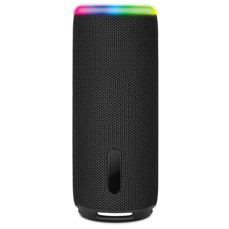 Pārnēsājamais skaļrunis SVEN PS-150, melns, 2×5 W RMS, Bluetooth, TWS, FM, USB, litija akumulators