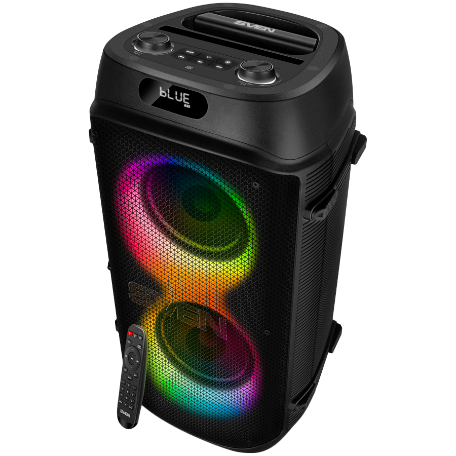 SVEN PS-850, (100W, TWS, Bluetooth, FM, USB, microSD, LED-display, 8000mAh)