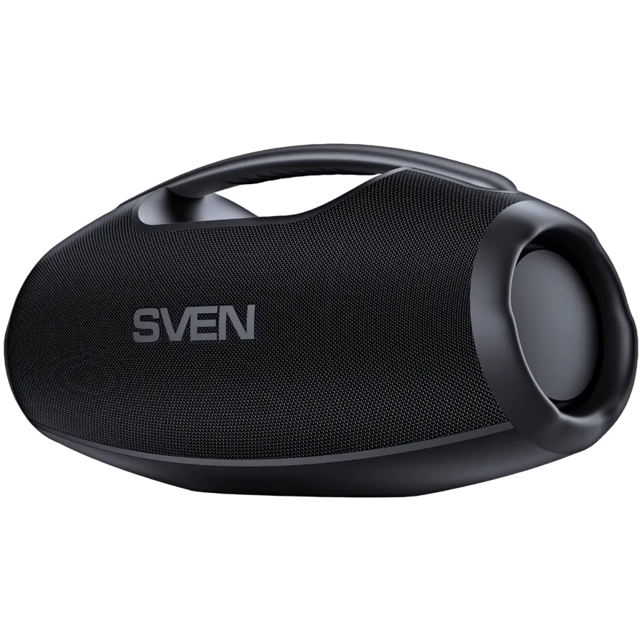SVEN PS-990 pārnēsājams Bluetooth skaļrunis 180 W ar TWS, RGB apgaismojumu un IPX7 aizsardzību melns