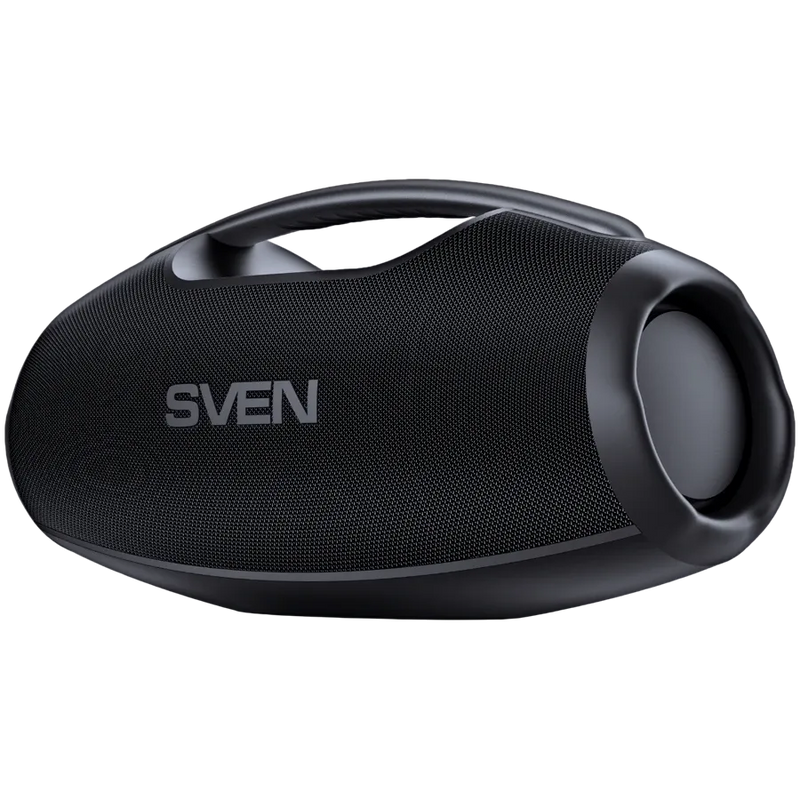 SVEN PS-990 pārnēsājams Bluetooth skaļrunis 180 W ar TWS, RGB apgaismojumu un IPX7 aizsardzību melns