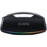 SVEN PS-990 pārnēsājams Bluetooth skaļrunis 180 W ar TWS, RGB apgaismojumu un IPX7 aizsardzību melns